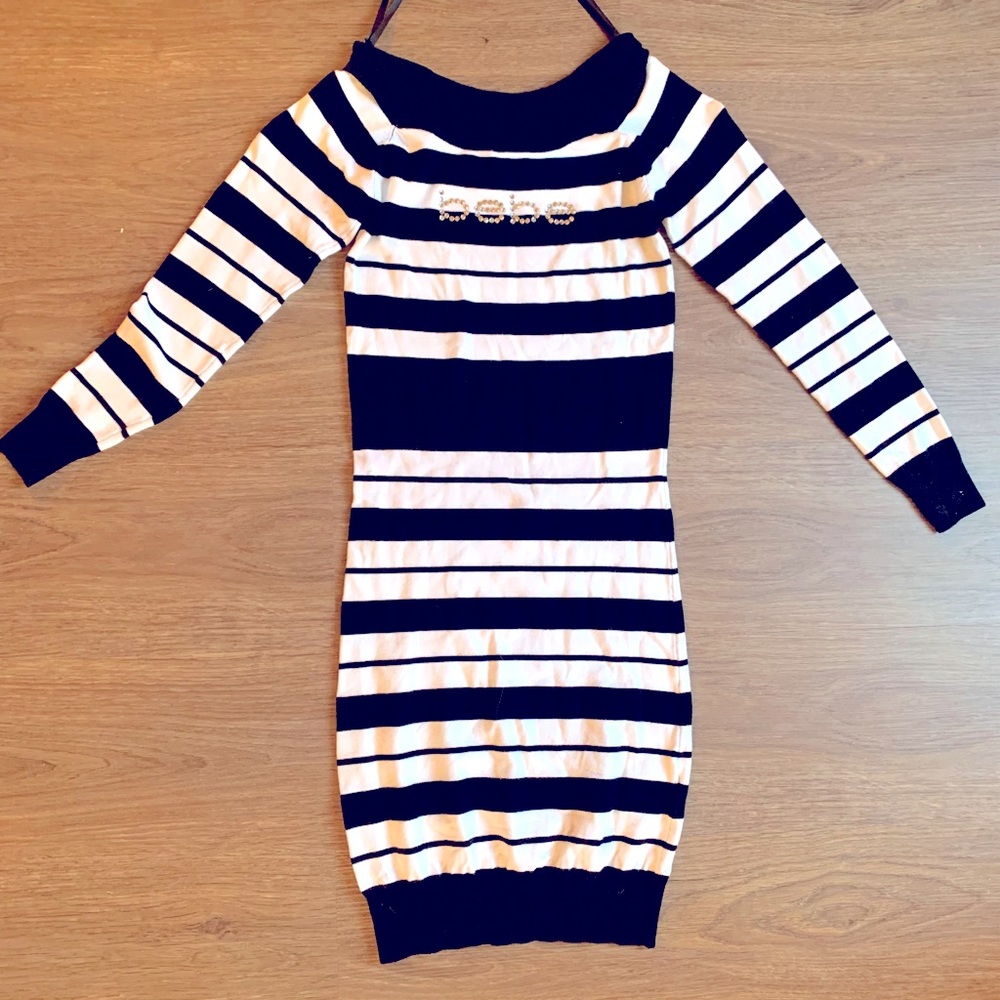 Black and White stripe Dress